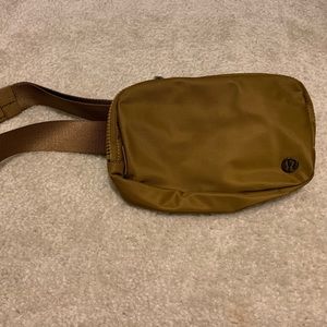 Lululemon everywhere belt bag. Burnt caramel.